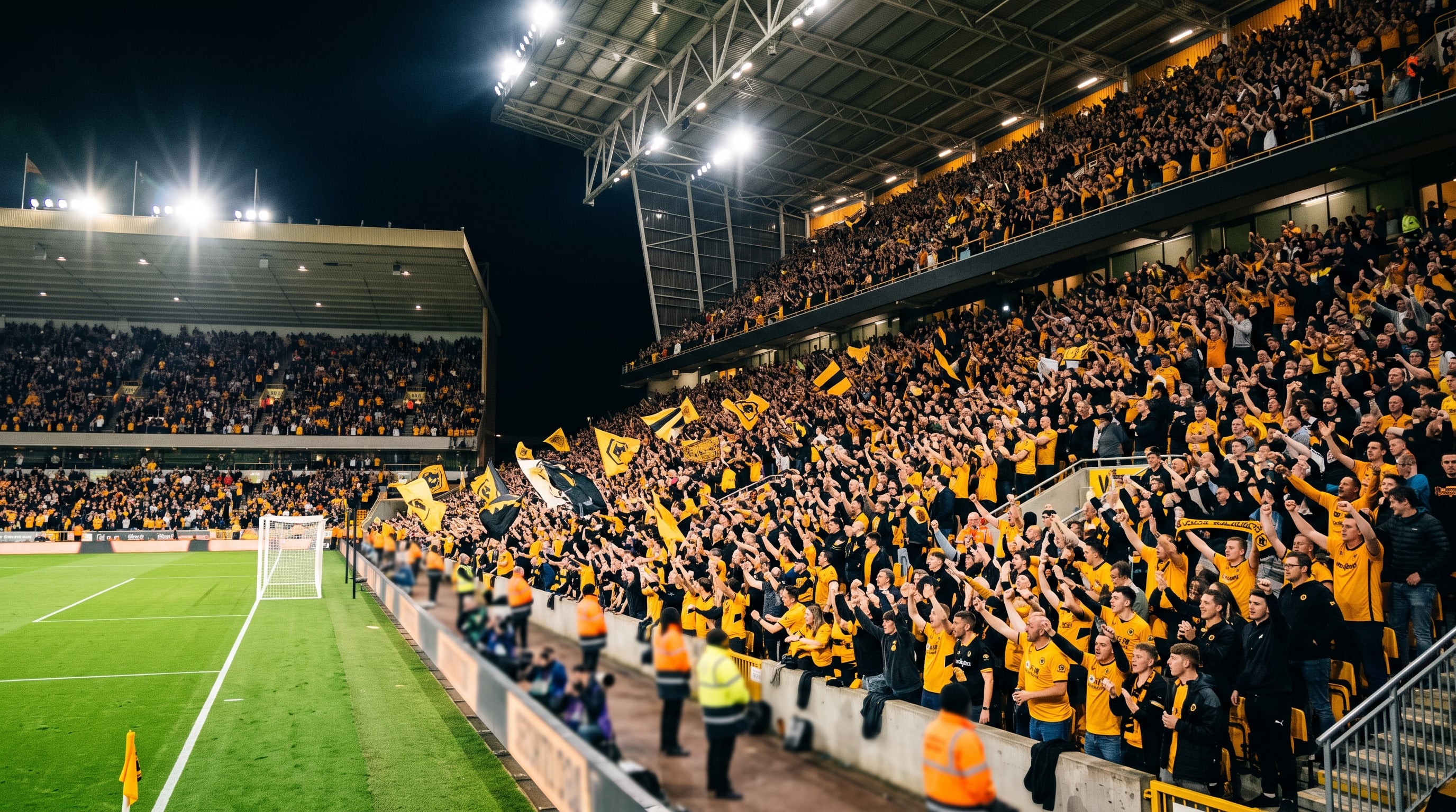 FC AshantiGold fans packing the stadium on matchday
